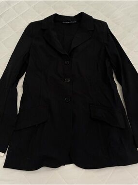 Black Charles Ancona Show Coat